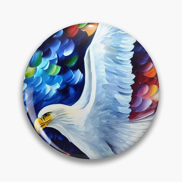 Item preview, Beautiful White Eagle in Flight Painting designed and sold by Trace1234.
