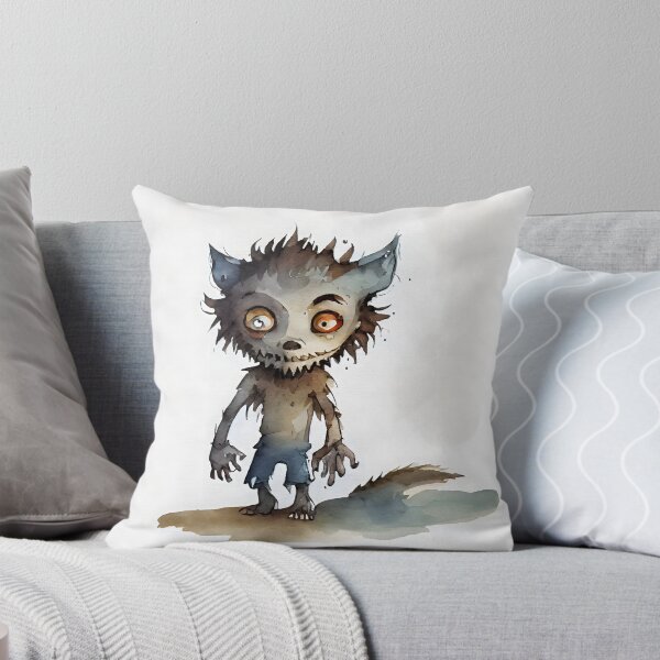 Item preview, Cute Watercolor Werewolf designed and sold by artsyindc.