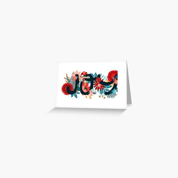Joy Greeting Card