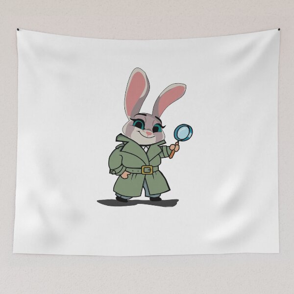 Item preview, Detective Bunny designed and sold by How67.