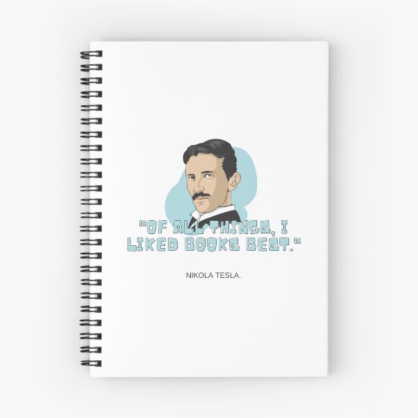 Item preview, Quote By Nikola Tesla, books designed and sold by bootleger.