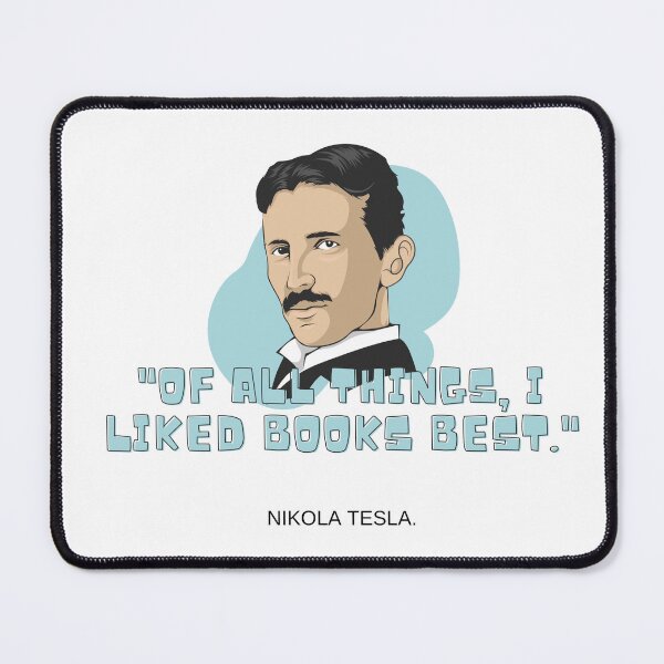 Item preview, Quote By Nikola Tesla, books designed and sold by bootleger.