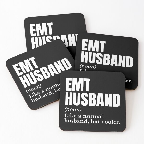 Item preview, Funny EMT Husband Definition designed and sold by EndlessFreedom.