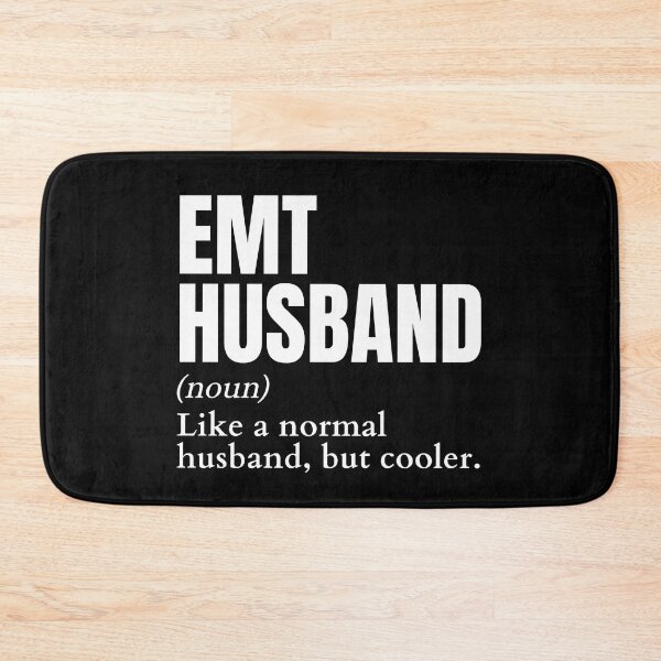Item preview, Funny EMT Husband Definition designed and sold by EndlessFreedom.