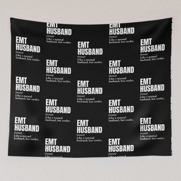 Item preview, Funny EMT Husband Definition designed and sold by EndlessFreedom.