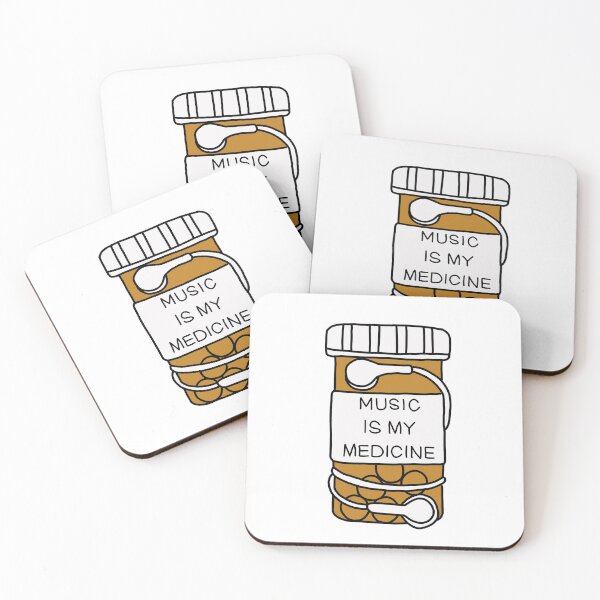 Item preview, Music Is My Medecine  designed and sold by Puffoo.