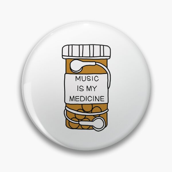 Item preview, Music Is My Medecine  designed and sold by Puffoo.