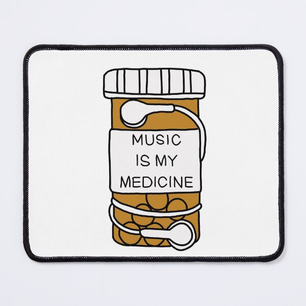 Item preview, Music Is My Medecine  designed and sold by Puffoo.