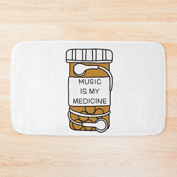 Item preview, Music Is My Medecine  designed and sold by Puffoo.