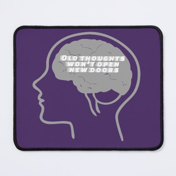 Item preview, Old thoughts won't open new doors designed and sold by Discoverartsy.