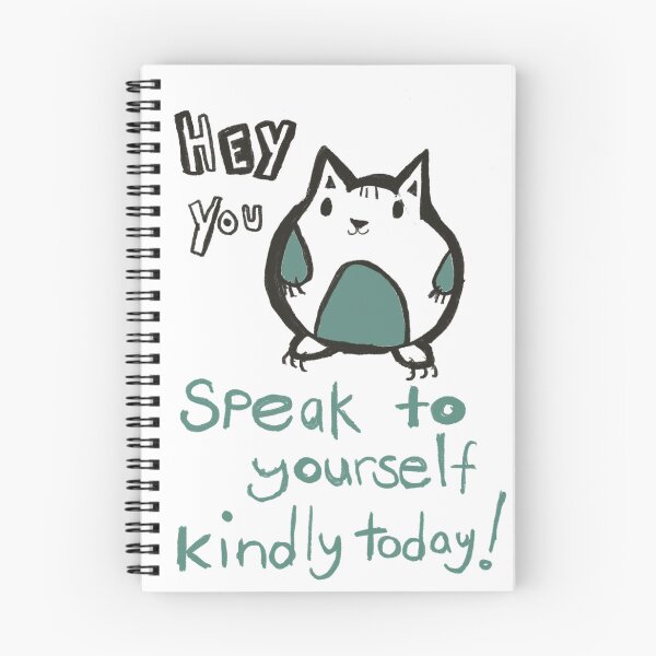 Item preview, Self compassion cat designed and sold by meowsic.