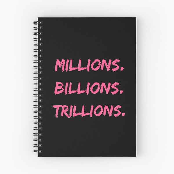 Item preview, Millions Billions Trillions Pink designed and sold by itzbart.