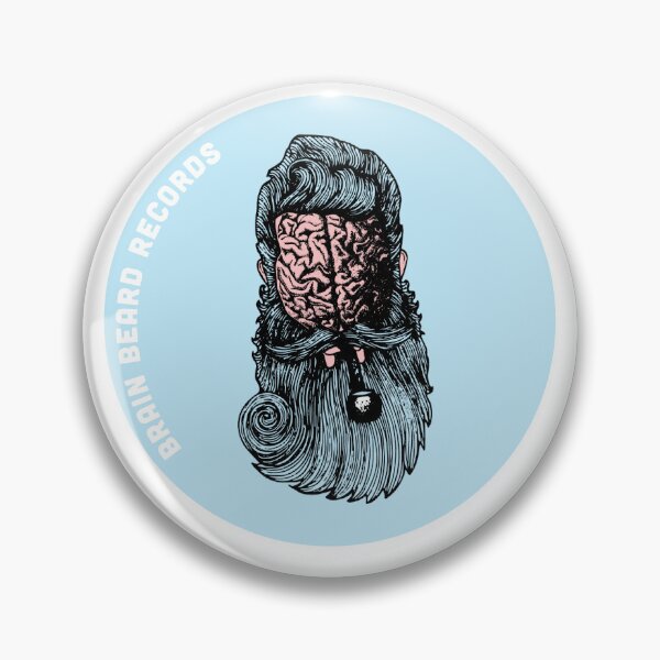 Item preview, Brain Beard Records Sticker designed and sold by Kellen Conrad.