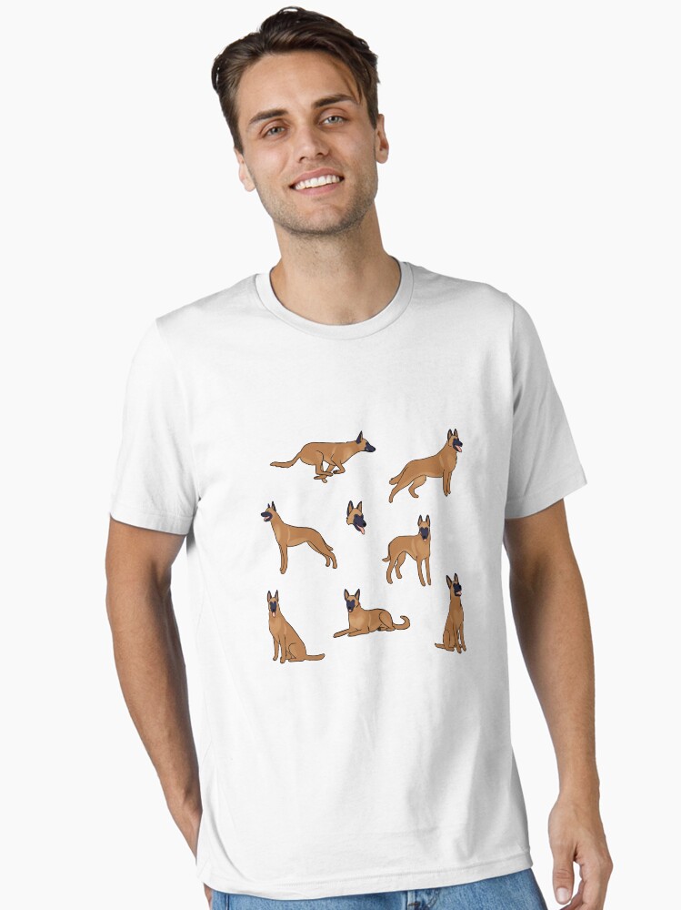 Belgian malinois cute illustration pack Essential T-Shirt for