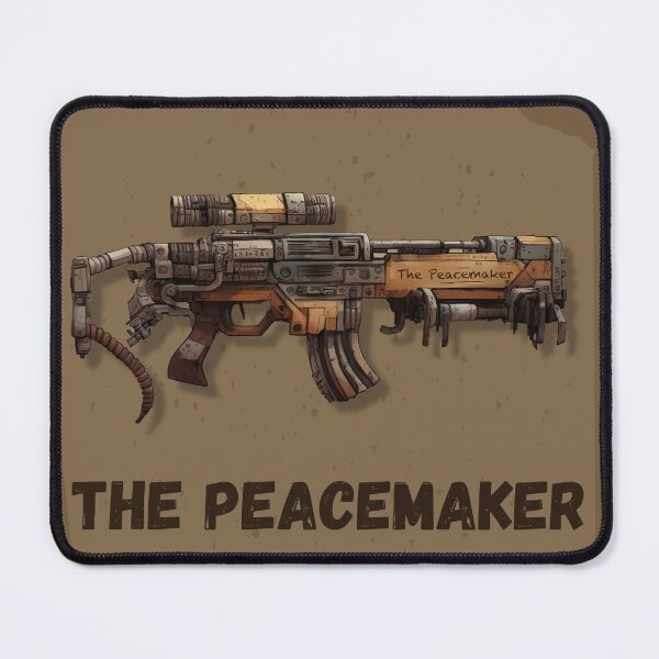 Item preview, Wasteland weapon poster, Fallout style artwork, Nuclear War world, post apocalypse, assault rifle designed and sold by ioloriya88.