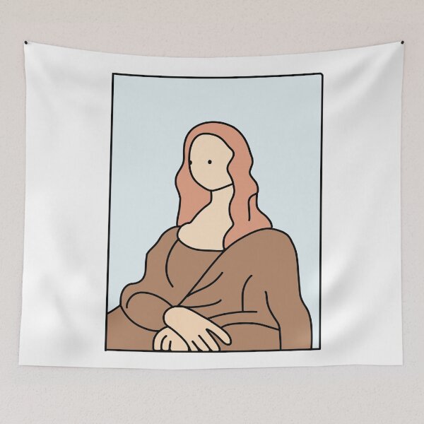 Item preview, Mona Lisa Simplified  designed and sold by Puffoo.
