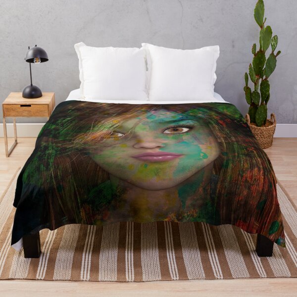 Item preview, Painted young lady designed and sold by cmphotographs.