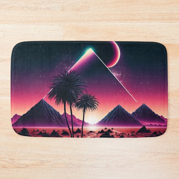 Item preview, Beneath the Neon Stars: A Synthwave Odyssey designed and sold by Mullet Monkey.