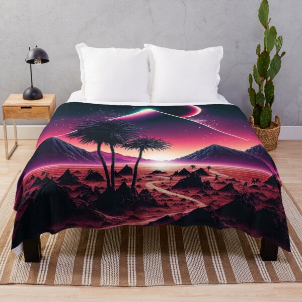 Item preview, Beneath the Neon Stars: A Synthwave Odyssey designed and sold by Mullet Monkey.