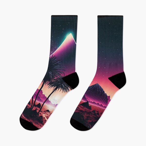 Item preview, Beneath the Neon Stars: A Synthwave Odyssey designed and sold by Mullet Monkey.