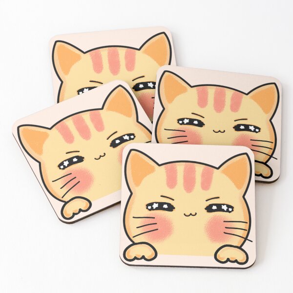 Item preview, cute cat designed and sold by forestgrump.
