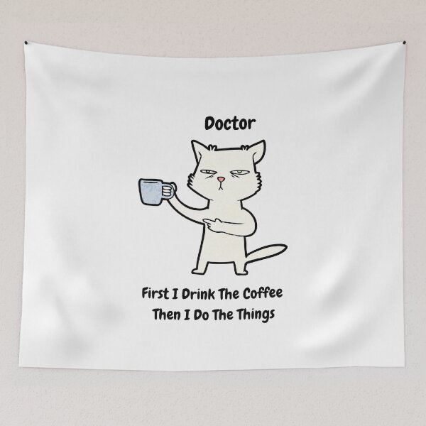 Item preview, First I Drink The Coffee designed and sold by mohamedezzat123.