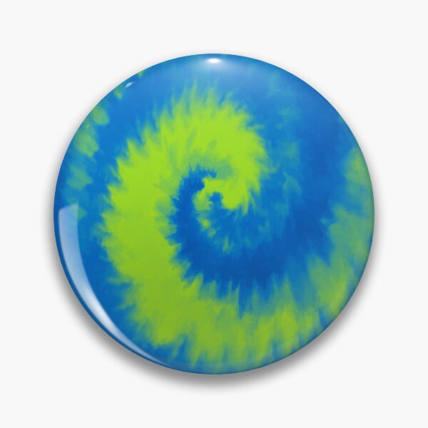 Item preview, Colorful Swirl in Blue & Phosphoric Green Pattern 26 designed and sold by Manal-Patterns.