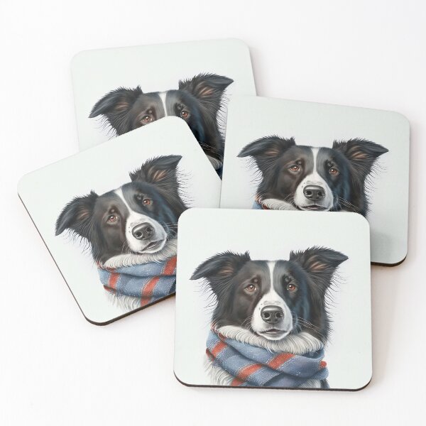 Item preview, Border Collie Dog Winter theme designed and sold by DigitalRiggs.