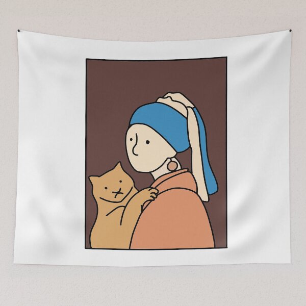 Item preview, Girl with a Pearl Earring designed and sold by Puffoo.