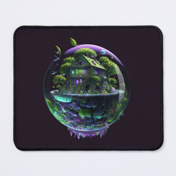 Item preview, satellites water bright purple light glass dots notes designed and sold by sammgdesign.