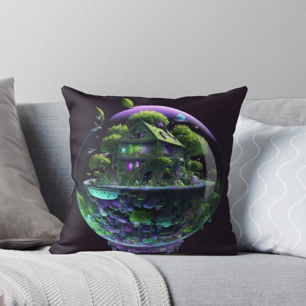 Item preview, satellites water bright purple light glass dots notes designed and sold by sammgdesign.