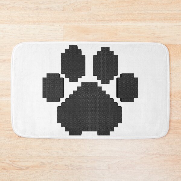 Item preview, Black Dog Pawprint Building Blocks designed and sold by Almdrs.