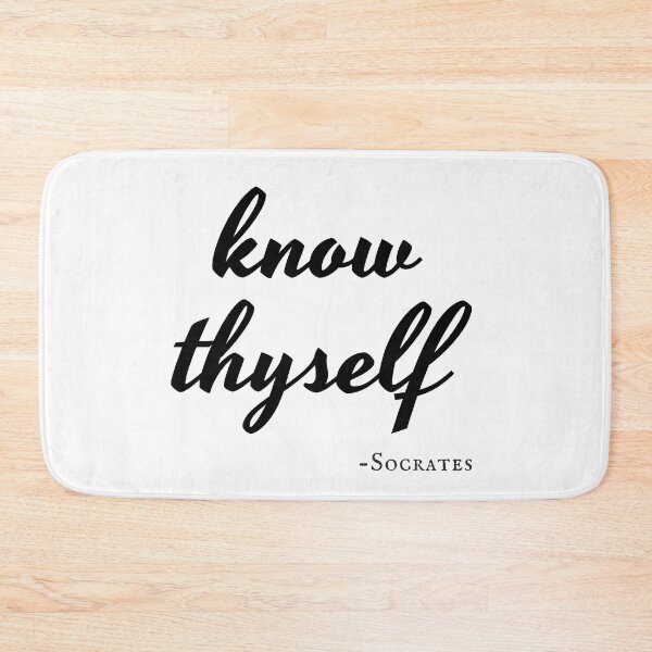 Item preview, Know Thyself designed and sold by SqueakitySqueak.