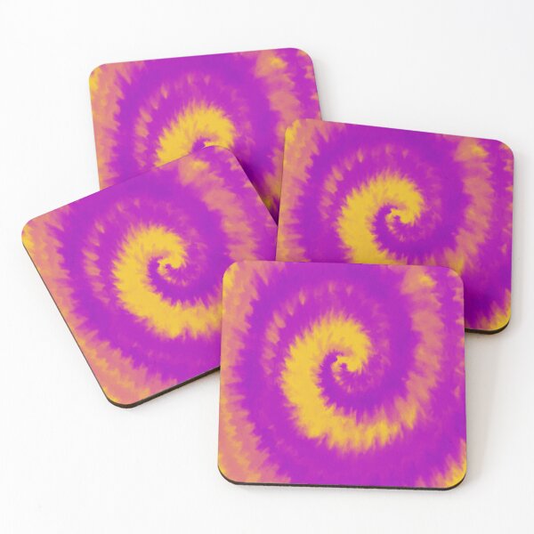 Item preview, Colorful Swirl in Purple Yellow Pattern 27 designed and sold by Manal-Patterns.