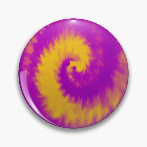 Item preview, Colorful Swirl in Purple Yellow Pattern 27 designed and sold by Manal-Patterns.