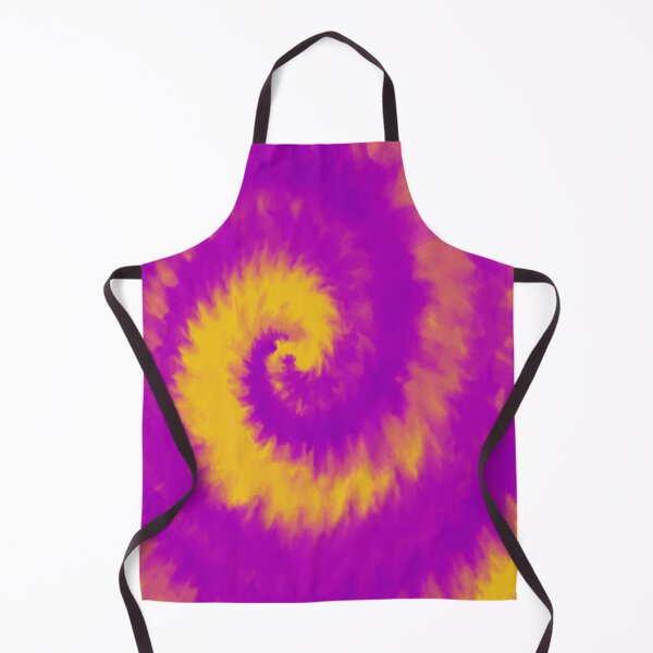 Item preview, Colorful Swirl in Purple Yellow Pattern 27 designed and sold by Manal-Patterns.