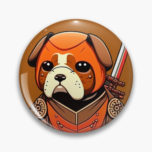 Item preview, Samurai dog 02 designed and sold by Imparable.
