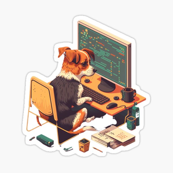 Item preview, Dog as Developer designed and sold by iaskari.