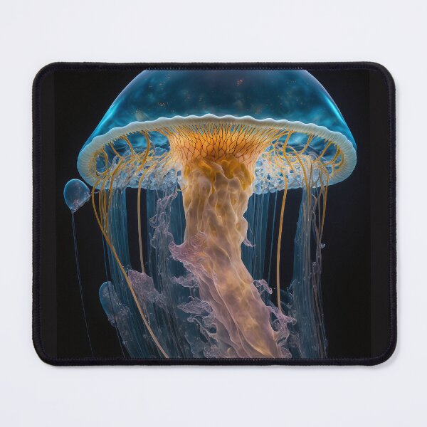 Item preview, Jellyfish Fantasy: A captivating display of oceanic art designed and sold by AstralArtisan.