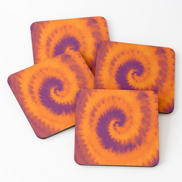 Item preview, Colorful Swirl in Orange & Purple Pattern 28 designed and sold by Manal-Patterns.