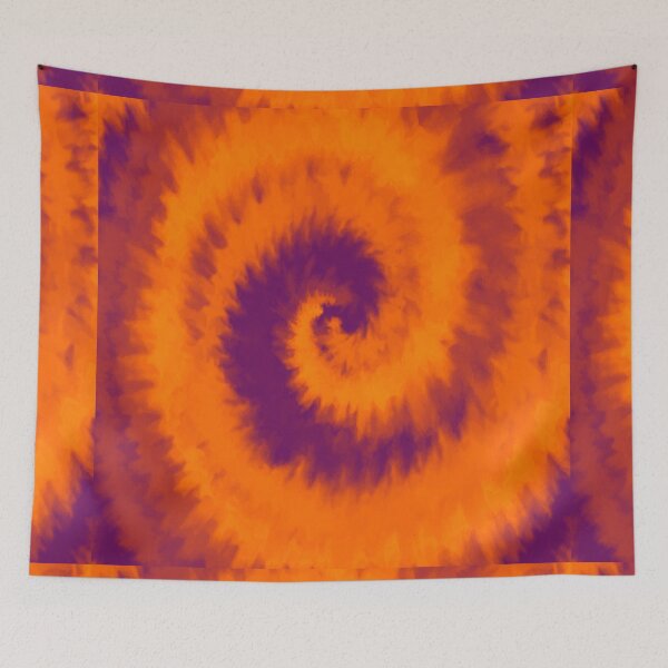 Item preview, Colorful Swirl in Orange & Purple Pattern 28 designed and sold by Manal-Patterns.