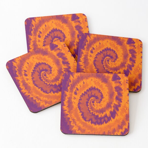 Item preview, Colorful Swirl in Orange & Purple Pattern 29 designed and sold by Manal-Patterns.