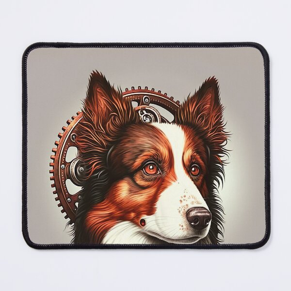 Item preview, Border Collie steampunk designed and sold by DigitalRiggs.