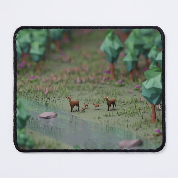 Item preview, Lowpoly Deer Meadow 3D Isometric designed and sold by Gravedrinker.