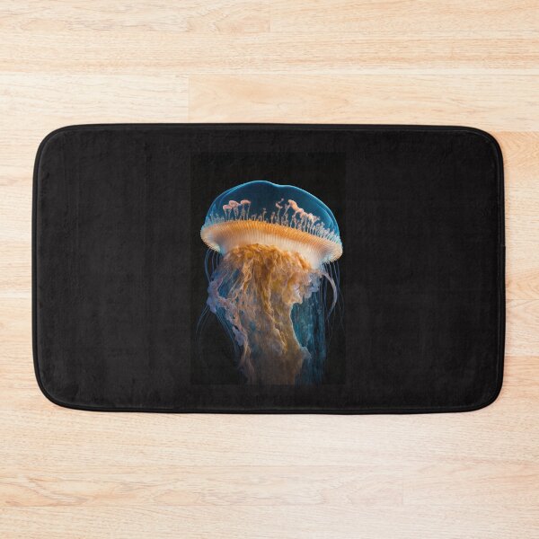Item preview, Jellyfish Harmony: A serene display of oceanic art designed and sold by AstralArtisan.