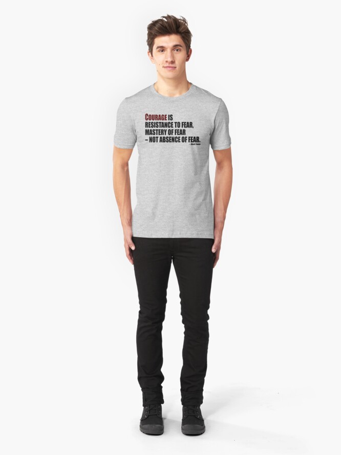 Alternate view of Courage Slim Fit T-Shirt