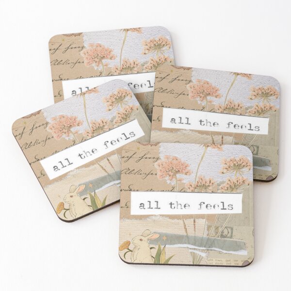 Item preview, All the feels aesthetic quote  designed and sold by Titi-Titi.
