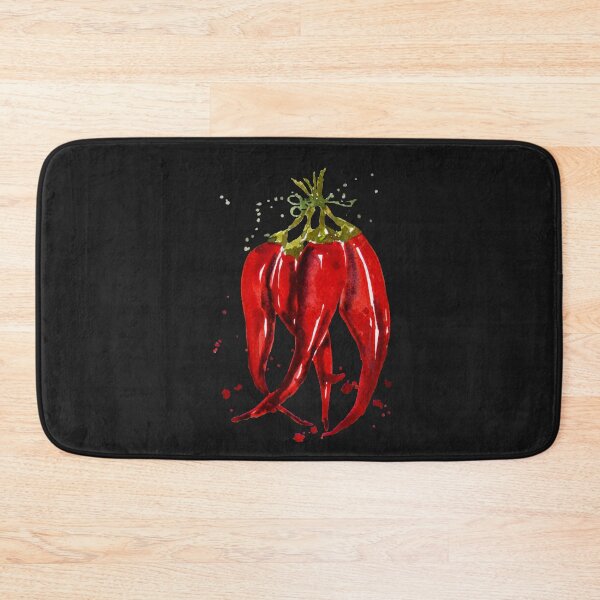 Item preview, Hot red pepper watercolor designed and sold by VittaArtDream.