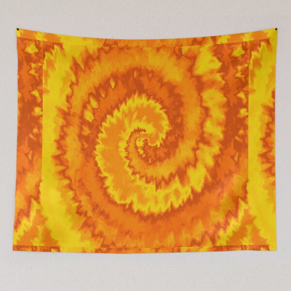Item preview, Colorful Swirl in Orange & Yellow Pattern 32 designed and sold by Manal-Patterns.
