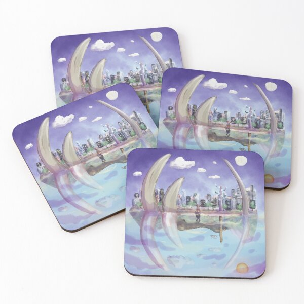 Item preview, detailed urban fantasy reflection piece designed and sold by strudeldoodle.
